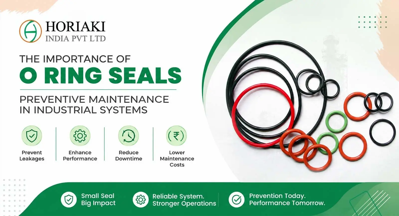O Ring Seals, Horiaki